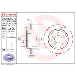 ΔΙΣΚΟΠΛΑΚΕΣ ΠΙΣΩ JEEP CHEROKEE BREMBO