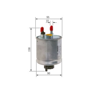 ΦΙΛΤΡΟ ΠΕΤΡΕΛΑΙΟΥ BOSCH FK-888