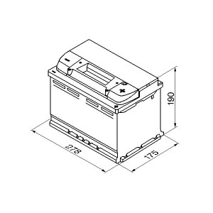 ΜΠΑΤΑΡΙΑ BOSCH 77AH 780A
