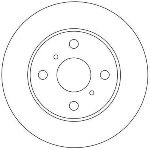 ΔΙΣΚΟΠΛΑΚΕΣ ΕΜΠΡΟΣ VECTOR TOYOTA