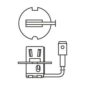 ΛΑΜΠΑ ECO 12V H3 55W BOSCH