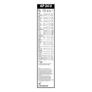 ΥΑΛ/ΡΑΣ BOSCH AEROTWIN 60cm (AP24U)