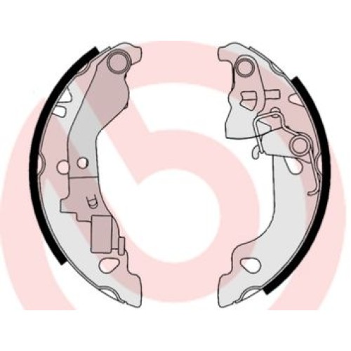 ΣΕΤ ΣΙΕΓΩΝΕΣ ΦΡΕΝΩΝ BREMBO S23520
