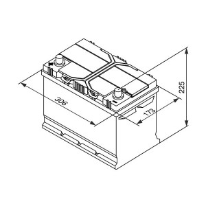 ΜΠΑΤΑΡΙΑ 95Ah BOSCH 830CCA ΑΡΙΣΤΕΡΗ