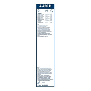 ΜΑΚΤΡΑ ΥΑΛΟ/ΡΙΣΤΗΡΑ ΠΙΣΩ A450H BOSCH