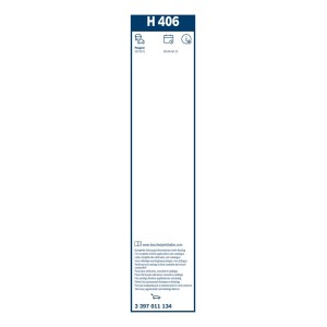 ΥΑΛ/ΡΑΣ BOSCH TWIN REAR 40cm (H406)