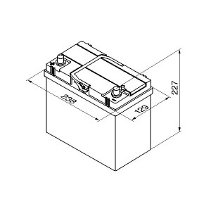 ΜΠΑΤΑΡΙΑ 45Ah BOSCH 330CCA