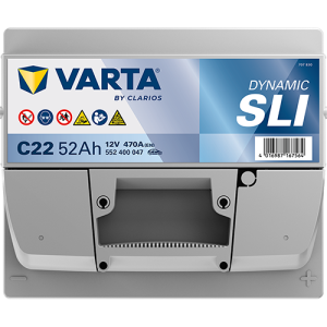 MΠΑΤΑΡΙΑ 52Ah VARTA 470CCA C22