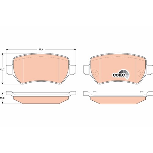 ΤΑΚΑΚΙΑ ΟΠΙΣΘΕΝ VECTOR OPEL