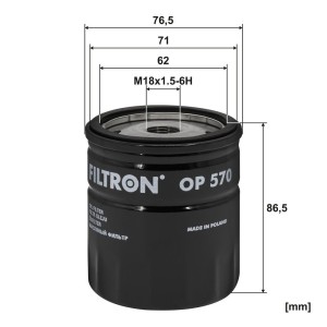 ΦΙΛΤΡΟ ΛΑΔΙΟΥ FILTRON F-510