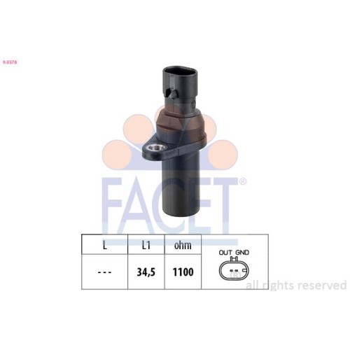ΑΙΣΘΗΤΗΡΑΣ ΣΤΡΟΦΩΝ FACET FIAT ALFA ROMEO