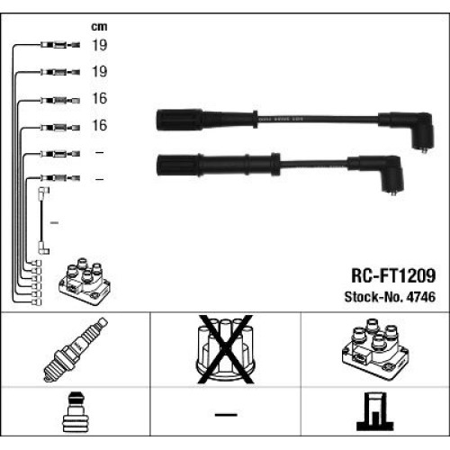 RCFT1209 (4746)  ΣΕΤ ΜΠΟΥΖΟΚΑΛΩΔΙΑ FIAT/