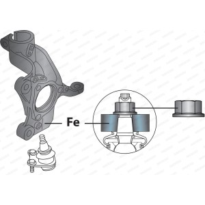MOOG ΜΠΑΛΑΚΙ ΨΑΛΙΔΙΟΥ ΕΜ ΑΡ AUDI VW SEAT