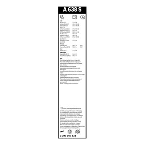 ΥΑΛ/ΡΑΣ ΣΕΤ AEROTWIN A 65/53(A638S)30