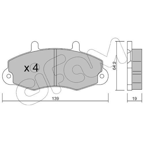 ΣΕΤ ΤΑΚΑΚΙΑ FORD TRANSIT 2.0 94-