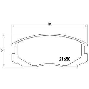 ΣΕΤ ΤΑΚΑΚΙΑ ΕΜΠΡΟΣ BREMBO P54015