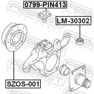 ΣΕΤ ΕΠΙΣΚΕΥΗΣ ΑΞΟΝΟΣ SUZUKI JIMNY 1.3 98