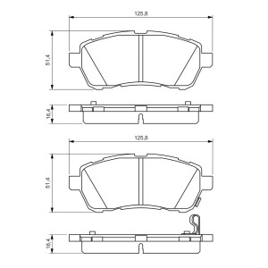 0986494574 - ΣΕΤ ΤΑΚΑΚ.ΕΜ.MAZDA 2 1.3/5