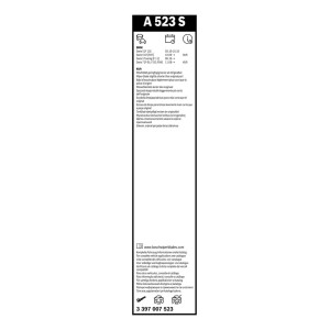 ΥΑΛ/ΡΑΣ ΣΕΤ AEROTWIN A 65/45 (A523S)