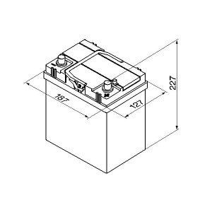 ΜΠΑΤΑΡΙΑ BOSCH 40ΑΗ 330A