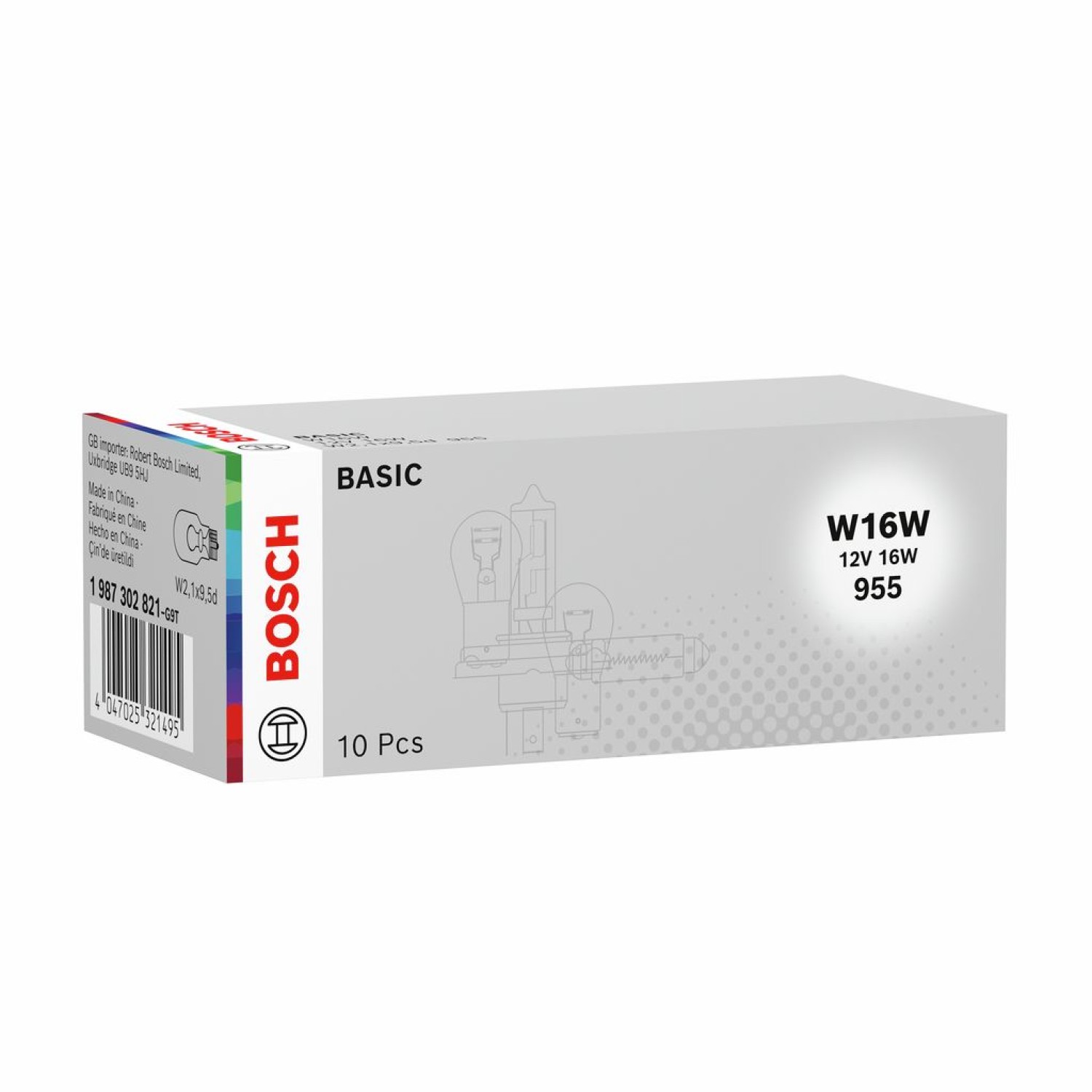 W16W 12V BOSCH ΛΑΜΠΤΗΡΑΣ