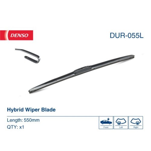 ΥΑΛ/ΡΑΣ DENSO ΥΒΡΙΔΙΚΟΣ 55CM TEMAXIO