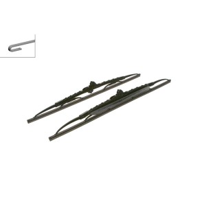 ΥΑΛ/ΡΑΣ BOSCH TWIN 53cm/48cm (533S)