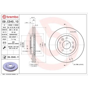 ΔΙΣΚΟΠΛΑΚΕΣ ΕΜΠΡΟΣ BREMBO NISSAN