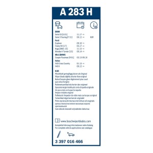 ΜΑΚΤΡΟ AEROTWIN ΠΙΣΩ 280 MM A283H