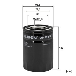 ΦΙΛΤΡΟ ΛΑΔΙΟΥ FILTRON F-904