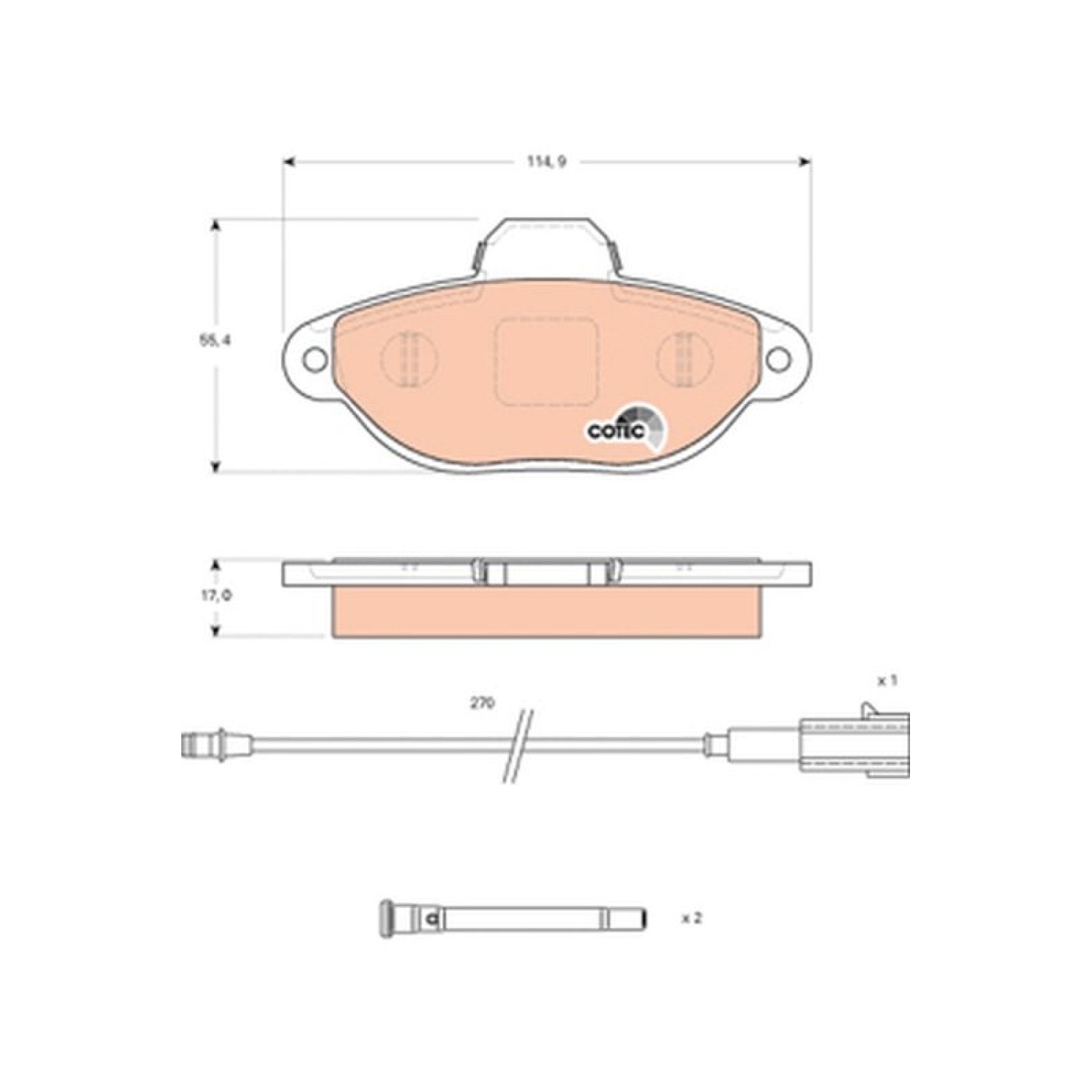 ΤΑΚΑΚΙΑ ΕΜΠ VECTOR VP1745