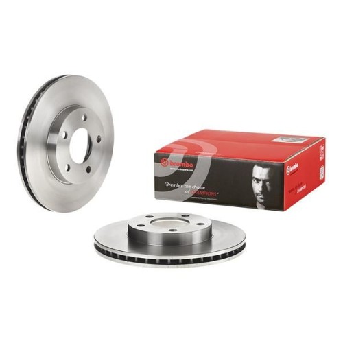 ΔΙΣΚΟΠΛΑΚΑ BREMBO ΣΕΤ ΕΜΠΡΟΣ