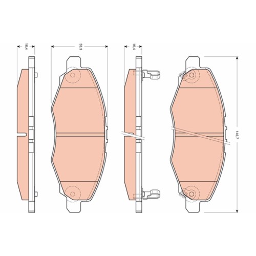 TAKAKIA ΕΜΠΡΟΣ VECTOR HILUX