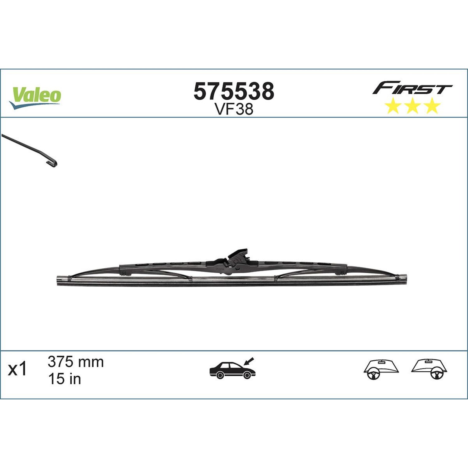 ΥΑΛΟΚΑΘΑΡΙΣΤΗΡΑΣ VF38 VALEO