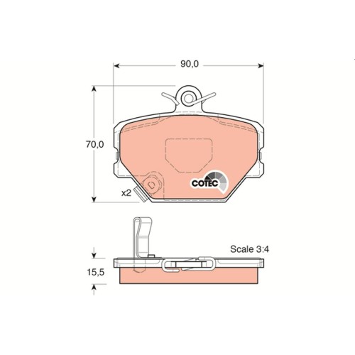 ΤΑΚΑΚΙΑ ΕΜΠΡΟΣ VP1365 SMART 450 451